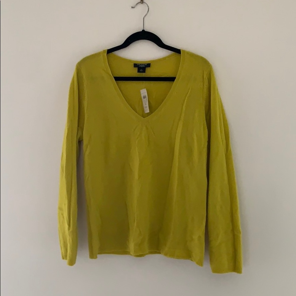 V Neck Cashmere blouse